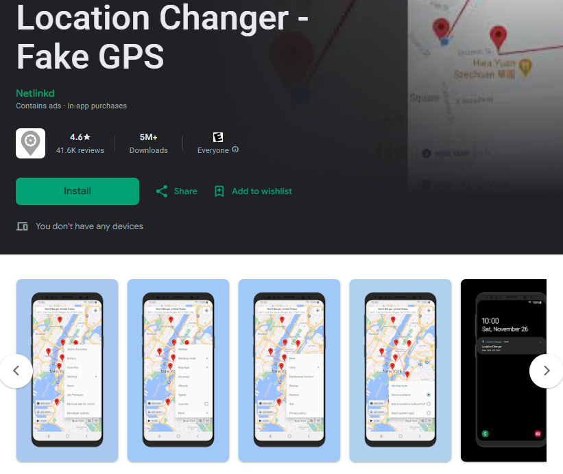 Netlinkd Location Changer Fake Gps