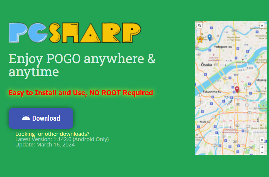 PGsharp Homepage