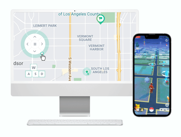 LuckLuckGo Joystick Mode in Pokemon GO