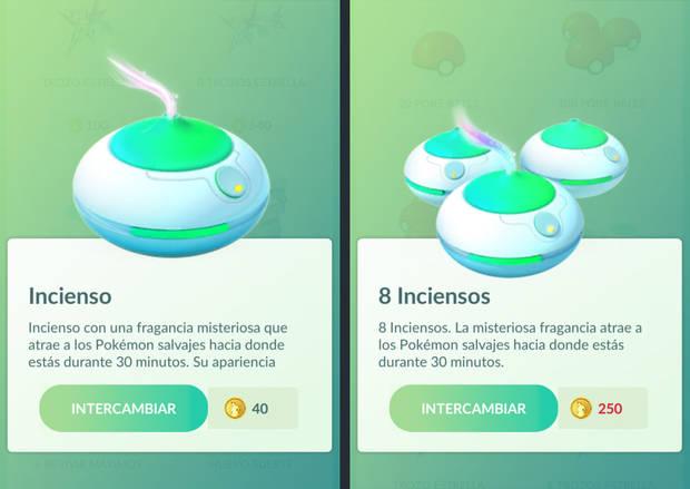 Pokemon Go Incienso