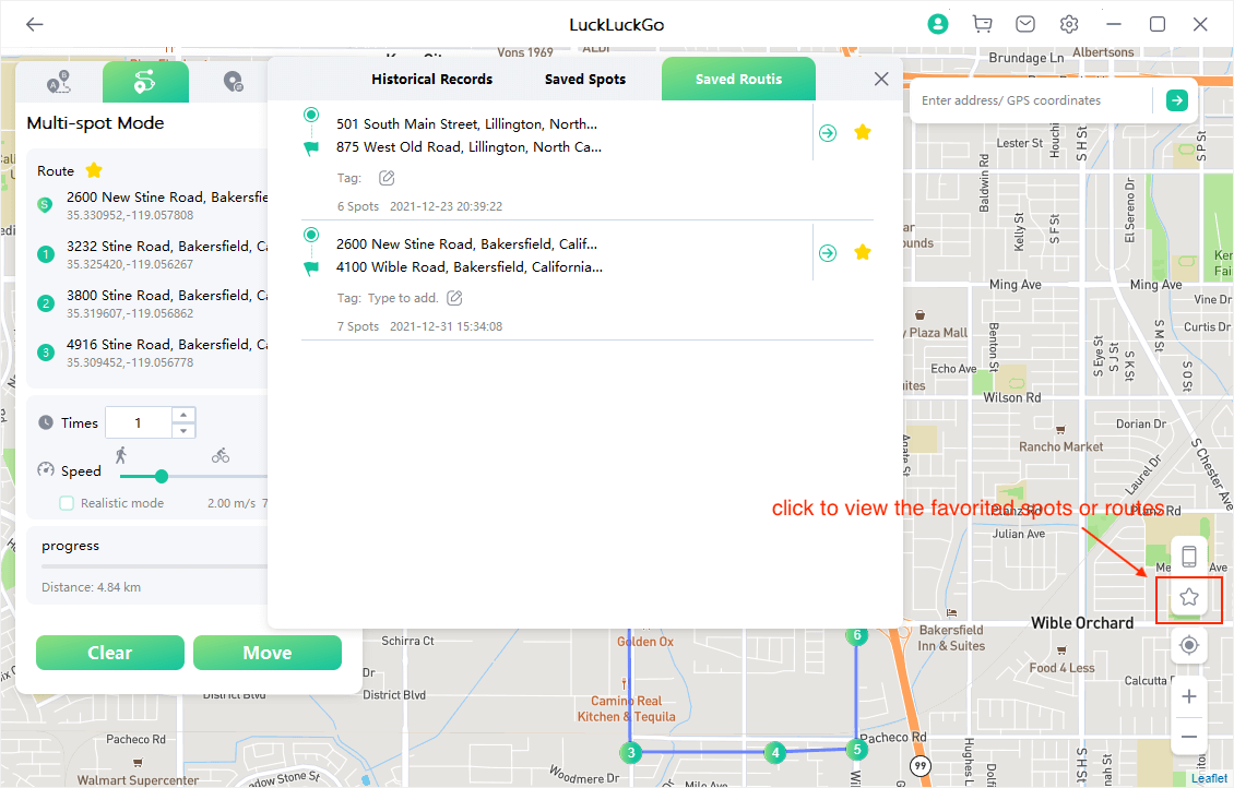 How to use LuckLuckGo Add to Favorite 2