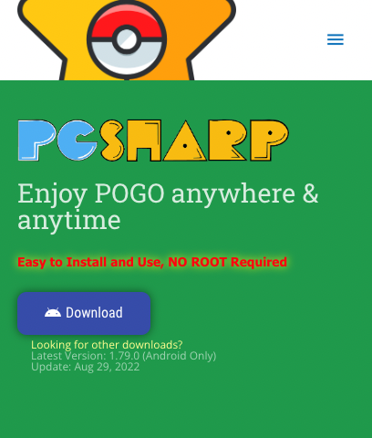 PGSharp APK Download For Free - Latest Version