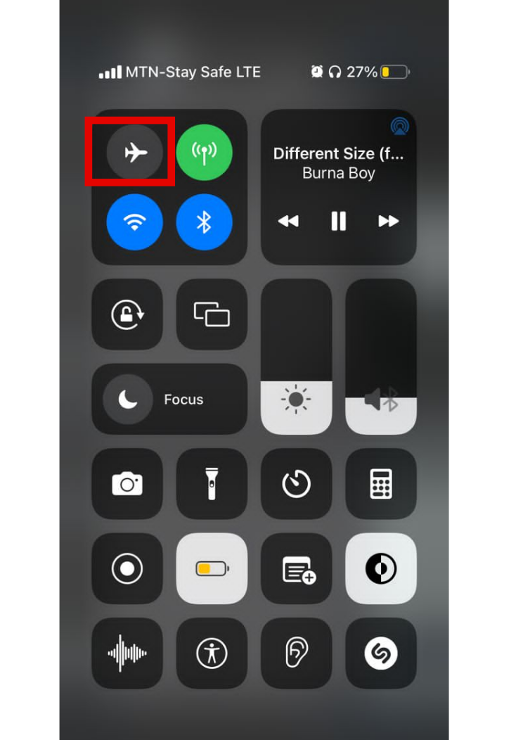 Enable and Disable Airplane Mode