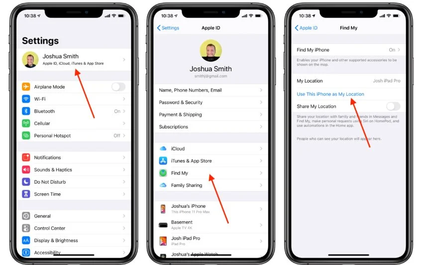 How to stop sharing your current location.