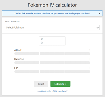 Pokémon GO Toolkit - Calcula o CP dos teus Pokémon antes da evolução