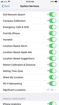 Navigate to System Services.