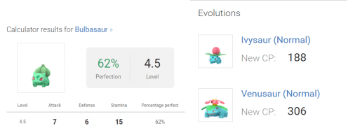Pokémon GO Toolkit - Calcula o CP dos teus Pokémon antes da evolução
