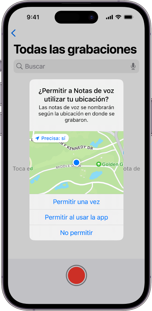 La Aplicación De iPhone Utilizó Su Ubicación