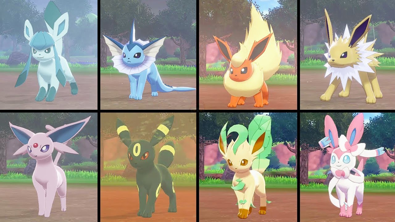 Resultados Da Evolução Do Eevee 8