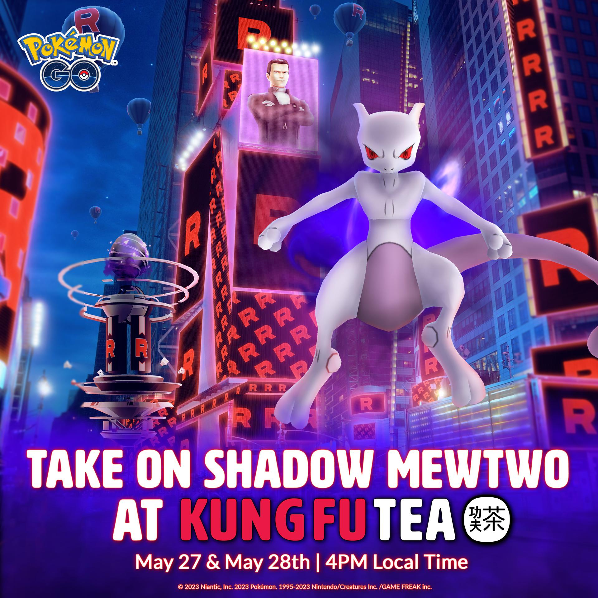 Mewtwo Special Events Kung Fu Tea Poster