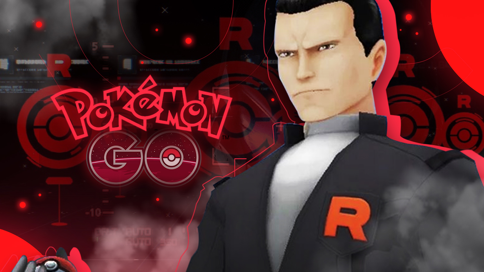 Pokemon Go Giovanni July Red Bg