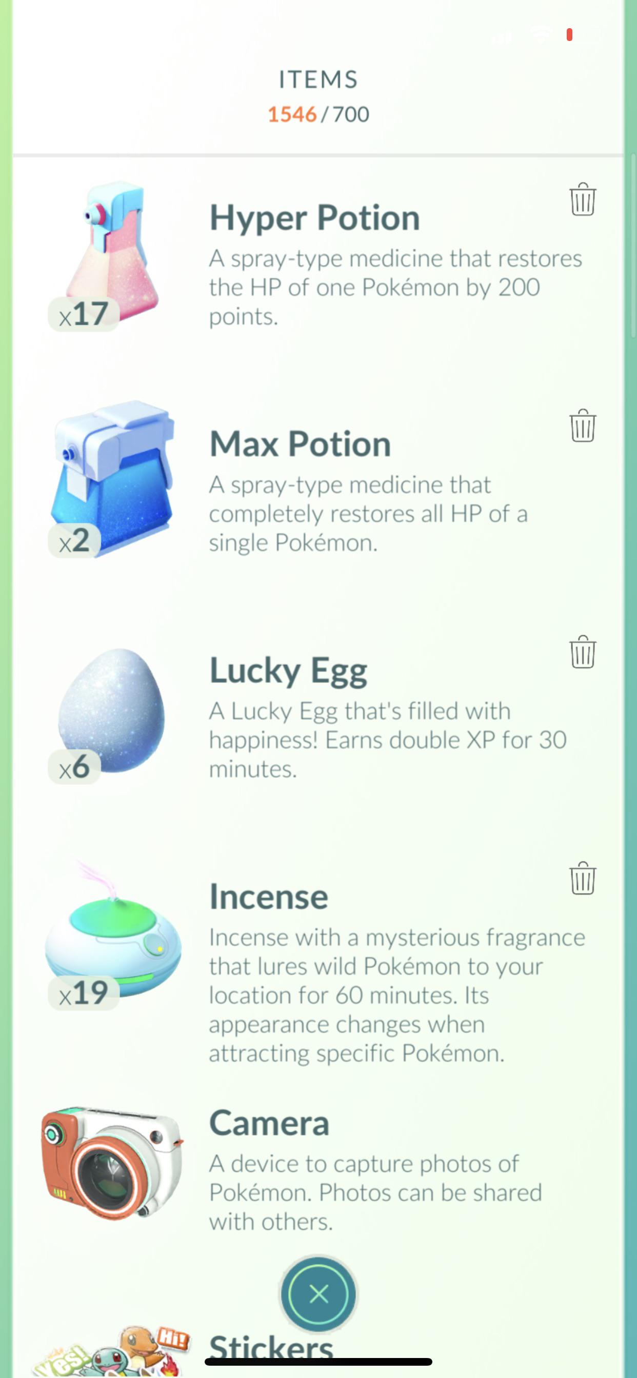 Pokemon Go Items 1546