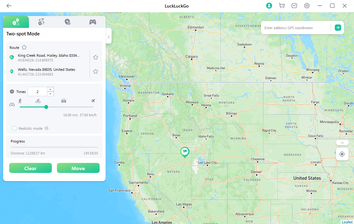 Simulate Natural Movement with LuckLuckGo Two Spot Mode