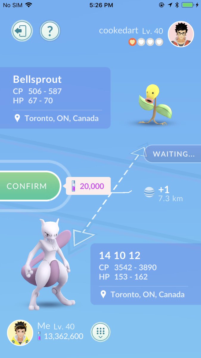 Trading Mewtwo Toronto 